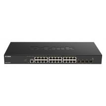 D-Link DXS-1210-28T Switch di rete gestito L2/L3 10G Ethernet (100/1000/10000) 1U nero - Nuovo