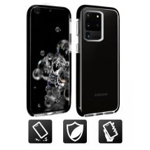 Altadif ALTCS11PSTRG coque de protection pour téléphones portables 17,5 cm (6.9 ) Housse Noir, Transparent Samsung Galaxy S20 Ultra
