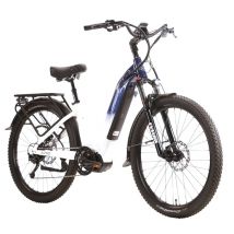 Vélo électrique CYSUM NOVA 500W, moteur central, batterie LG 48V 14Ah, transmission Shimano 9 vitesses