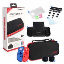 Funda protectora para Nintendo Switch con muchos accesorios. - Nuevo