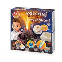 Juego educativo Volcanes y dinosaurios: 15 fascinantes experimentos para niños - Nuevo