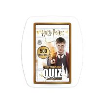 Juego de cartas Quiz WINNING MOVES Harry Potter 500 preguntas 100 cartas Español Blanco - Nuevo