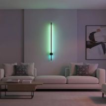 Applique murale minimaliste Laser LED - RGB - 80cm