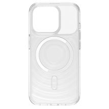 Coque pour iPhone 15 Pro Max MagSafe Dos Ondulé Anti-rayures Transparent