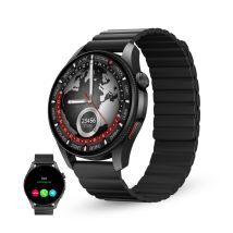 Orologio Smart Ksix Horizon Nero 1,43 AMOLED GPS, IA, Monitoraggio Salute & Sport, Traduzione in Tempo Reale - Nuovo