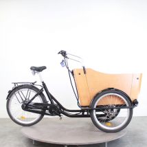 Triporteur cargo électrique reconditionné LOEWI — Eco Triporteur Eco Kid+ (36 V, 500 Wh, 50–70 km)