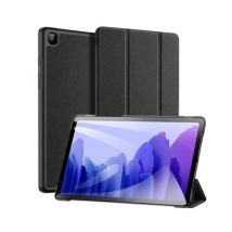 Dux Ducis Domo Étui multi-angle avec support et Smart Sleep Book pour Samsung Galaxy Tab A7 10.4 2020 T500 / T505 Noir