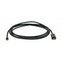 Kramer Electronics C-MDP/HM/UHD-10 3 m HDMI Type A (Standard) Mini DisplayPort Noir