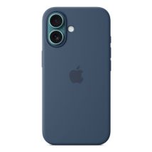 Apple Coque en silicone avec MagSafe pour iPhone 16 - Denim Apple iPhone 16