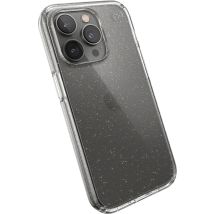Speck Presidio Perfect Clear Glitter coque de protection pour téléphones portables 15,5 cm (6.1 ) Housse Transparent, Or Apple (brand) iPhone 14 Pro