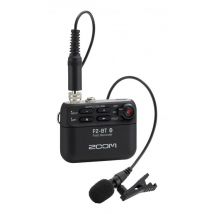 Zoom F2/B - Enregistreur 32-bit bluetooth – avec microphone lavalier - noir