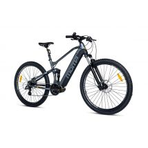VTT Electrique, EMTB-29 PRO Moteur Central, Full Suspension, SHIMANO ALTUS 8 Vitesses & Freins a disque Hydraulique, Bat. Ion Lithium 48V 13Ah