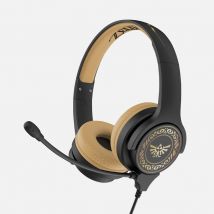 OTL Technologies Nintendo Zelda Crest Casque Avec fil Arceau Jouer Marron, Gris
