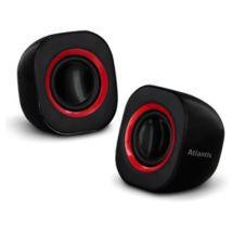 Atlantis Land SoundPower 410 1-via Nero, Rosso Con cavo 5 W - Nuovo