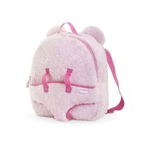 Mochila de peluche Corolle BB30 para muñecas de 30 cm de falsa piel Rosa - Nuevo