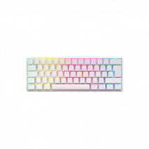 Clavier Gaming Sans Fil Newskill Pyros V2 60% Blanc