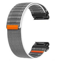 Bracelet de montre en nylon pour Garmin Fenix 8/567X/pro/Epix 935/965 Grey 22 mm