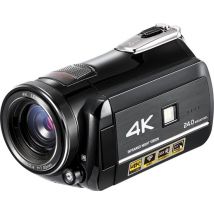 Lipa AD-C1 Caméscope 4K Ultra HD avec capteur CMOS - Caméra vidéo - Caméra numérique - Caméra Wi-Fi