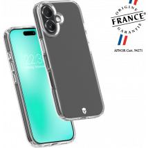 Coque renforcée iPhone 17 FEEL Origine France Garantie 2m Transparente + Garantie à vie - Origine France Garantie Force Case