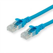 ROLINE 21152747 Cavo di rete blu 10 m Cat6a U/UTP (UTP) - Nuovo