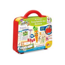 Valigetta educativa LISCIANIGIOCHI CAROTINA Enciclopedia degli animali con quiz e scrivania portatile - Nuovo