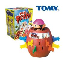 Gioco da tavolo TOMY Pic' Pirate Pirata a molla con 24 spade colorate Multicolore - Nuovo
