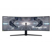 Samsung C49G93TSSU LED display 124,5 cm (49 ) 5120 x 1440 pixels 5K Ultra HD QLED Noir, Blanc