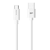 Silicon Power Boost Link PVC LK10AC cable USB USB 2.0 1 m USB A USB C Blanco - Nuevo