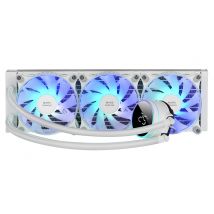 Mars Gaming ML-LCD360W Processore Kit di raffreddamento a liquido 12 cm Bianco 1 pz - Nuovo