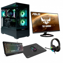 Epical-Q Pack Gaming Xplus105 AMD Ryzen 5 8400F, 32GB, 1TB NVME, RTX 5060Ti 8GB + Windows 11 Pro + Monitor 24 180Hz + Combo Gaming - Nuevo
