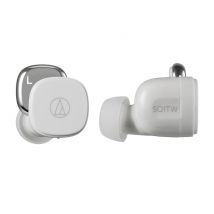 Audio-Technica ATH-SQ1TWWH Cuffie Bluetooth Stereo True Wireless (TWS) per musica/chiamate, bianco - Nuovo