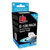 Pack UPrint de 4 cartuchos compatibles con EPSON T128 - Nuevo