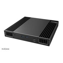Akasa Plato TN Factor de forma ultrapequeño (USFF, Ultra Small Form Factor) Negro - Nuevo