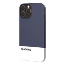 Pantone PT-PC1008N coque de protection pour téléphones portables 15,5 cm (6.1 ) Housse Bleu, Blanc Apple iPhone 13 Pro
