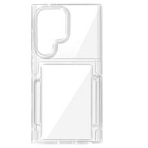 Coque pour Samsung Galaxy S24 Ultra Antichoc Rigide Bords Surélevés Transparent