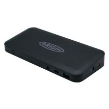 Origin Storage DELL-24KJ5-OS station d'accueil USB 3.2 Gen 1 (3.1 Gen 1) Type-C Noir