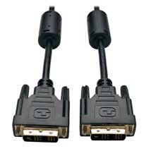 Tripp Lite P561-006 Cable DVI de Conexión Única, Cable para Monitor TMDS Digital (DVI-D M/M), 1.83 m [6 pies] - Nuevo