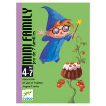 Juego de cartas Mini Family - Diversión para niños de 4 a 7 años - Nuevo