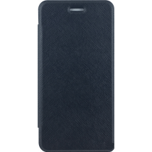 BigBen Connected Funda con cierre para Huawei Y6 Pro 2017 antichoque con tarjetero Negro transparente - Nuevo