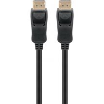Goobay 61696 cable DisplayPort 1 m Negro - Nuevo