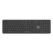 Port Designs 900903-R-UK teclado Hogar Bluetooth QWERTY Inglés del Reino Unido Negro - Nuevo