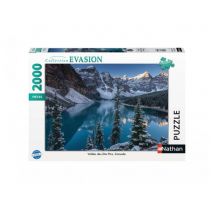 Puzzle da 2000 pezzi - La valle di Ten Peaks in Canada per Momenti di distensione - Nuovo