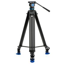 Benro KH26P trépied Caméras numériques 3 pieds Noir, Bleu