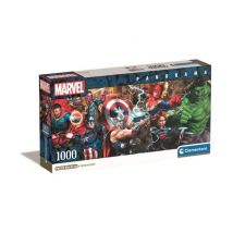 CLEMENTONI - Panorama compatto 1000 pezzi - Marvel, The Avengers - Nuovo