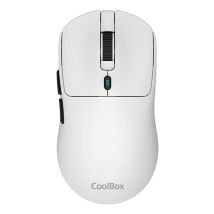 CoolBox W03 souris Gaming Droitier RF Wireless + Bluetooth + USB Type-C Optique 10000 DPI
