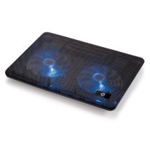Conceptronic CNBCOOLPAD2F système de refroidissement pour ordinateurs portables 39,6 cm (15.6 ) Noir