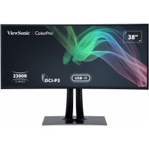 Viewsonic VP3881A Pantalla plana para PC de 96,5 cm (38 ) 3840 x 1600 píxeles Quad HD+ LED Negro - Nuevo