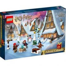 LEGO Harry Potter 76418 Calendario de Adviento 2023, con 24 Regalos, incluidas 6 Minifiguras del Pueblo de Hogsmeade, Regalo N - Nuevo