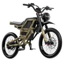 Moto eléctrica todoterreno PULUMA PM001, batería de 60 V y 30 Ah, suspensión completa - Nuevo