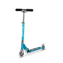 Trottinette Micro Sprite LED - Bleu Océan pour Enfants